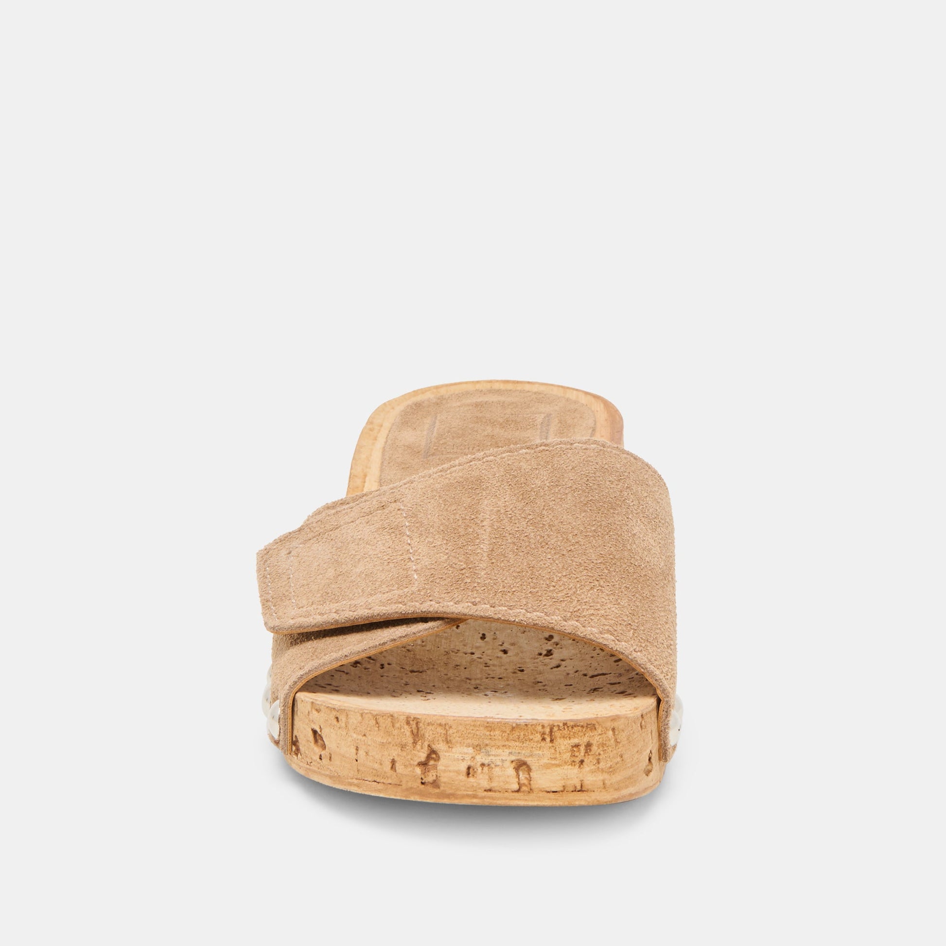 Sandy Taupe Suede Sandals Dolce Vita