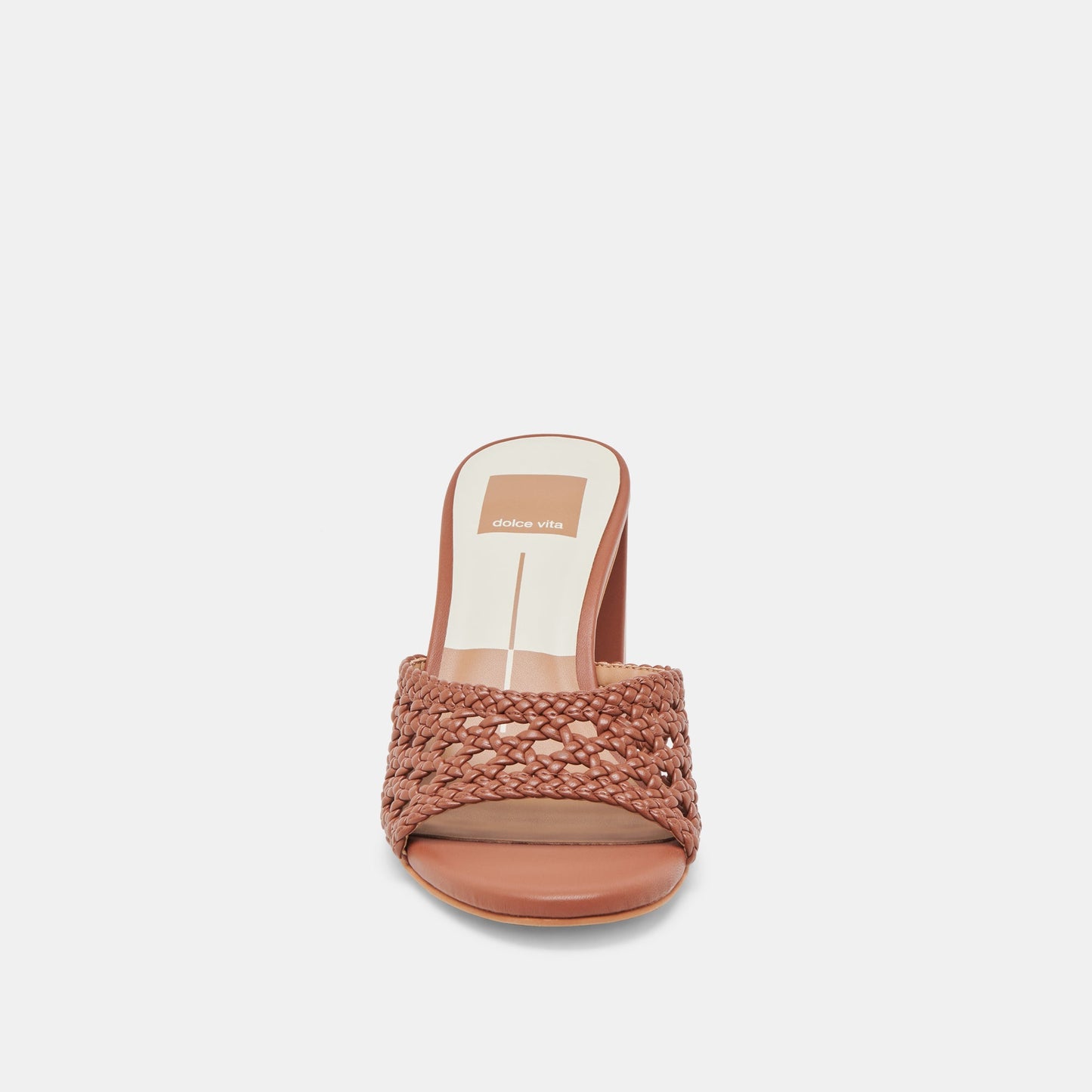 MARGOE HEELS COGNAC WOVEN STELLA Dolce Vita