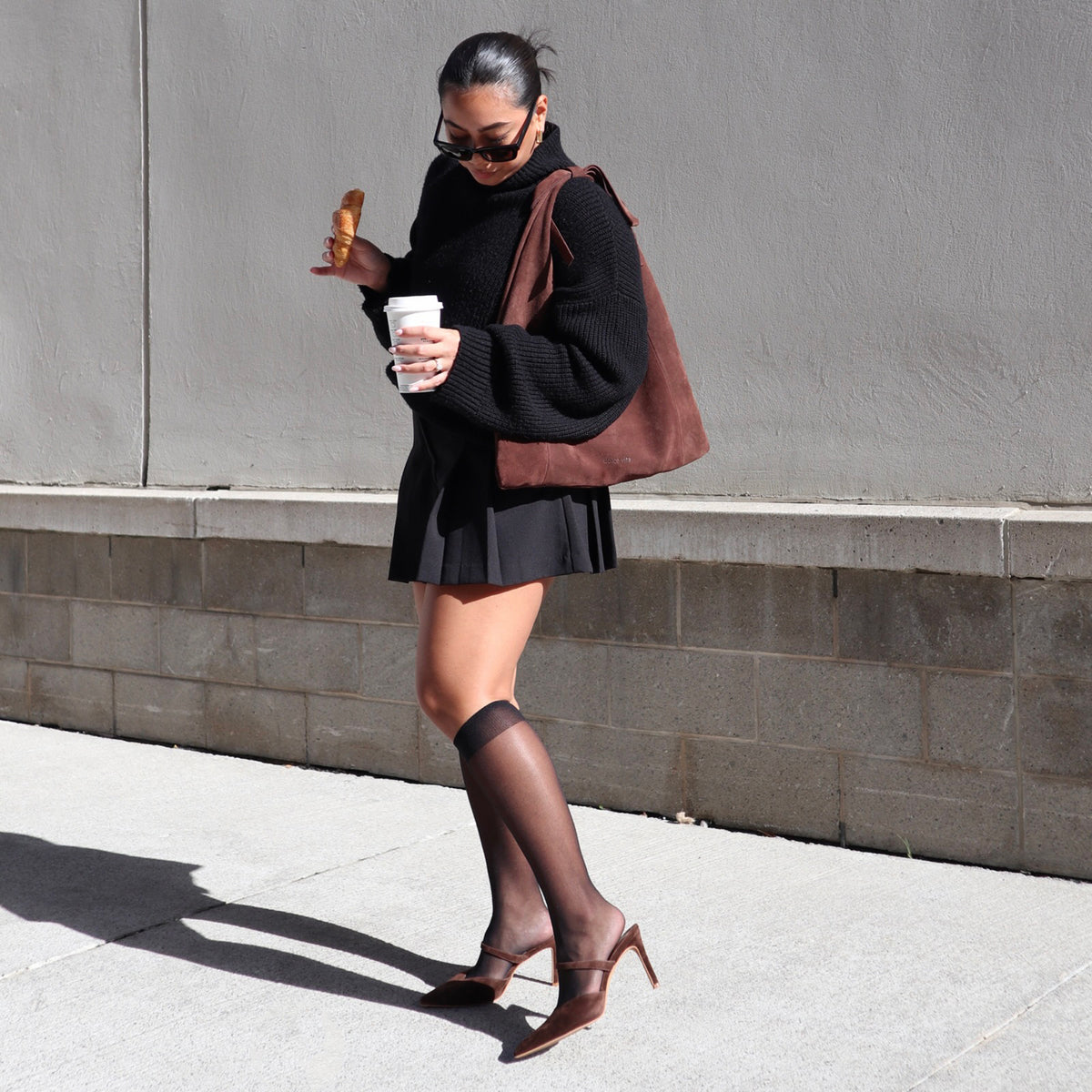 KANIKA HEELS DK BROWN SUEDE Dolce Vita