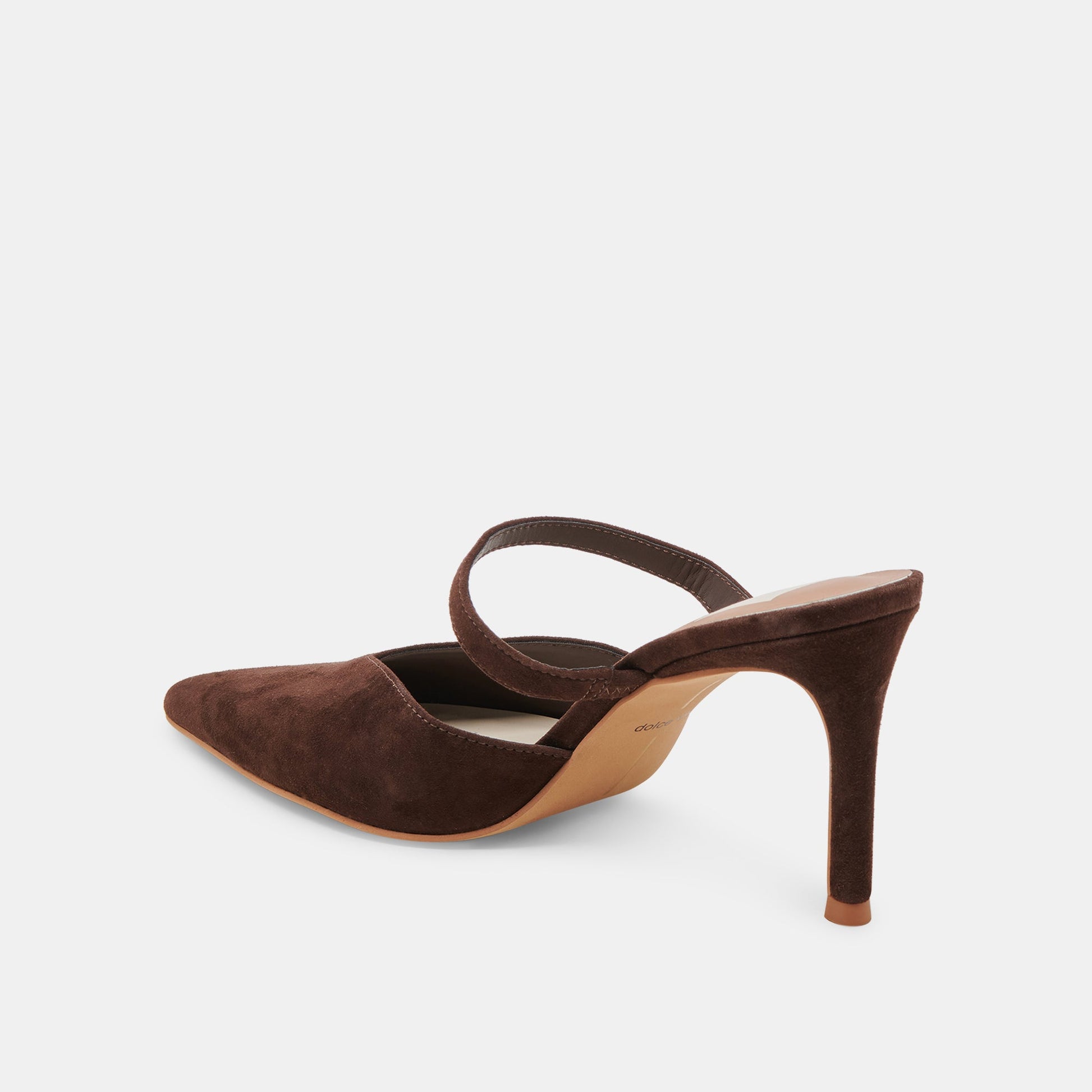 KANIKA HEELS DK BROWN SUEDE Dolce Vita
