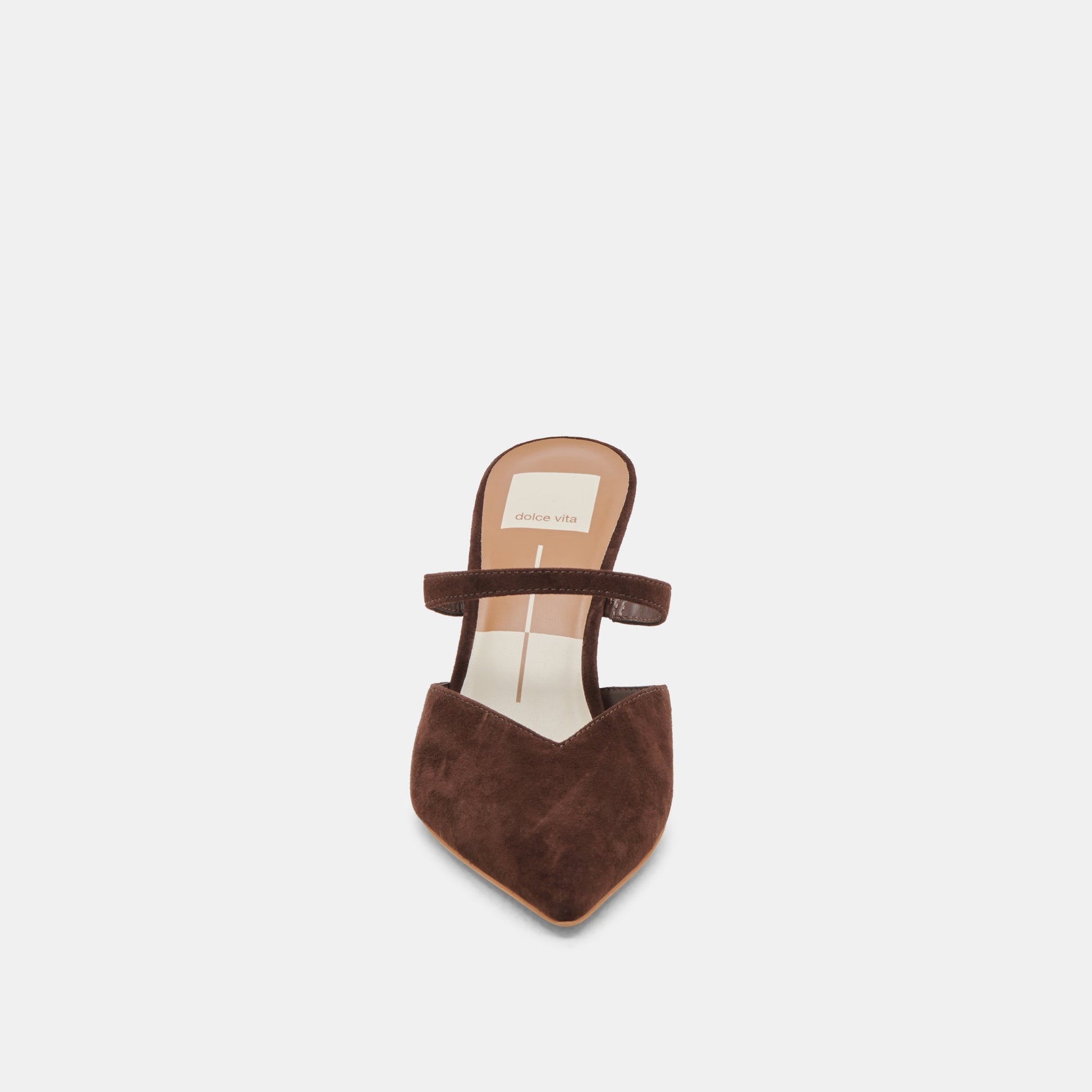 KANIKA HEELS DK BROWN SUEDE Dolce Vita