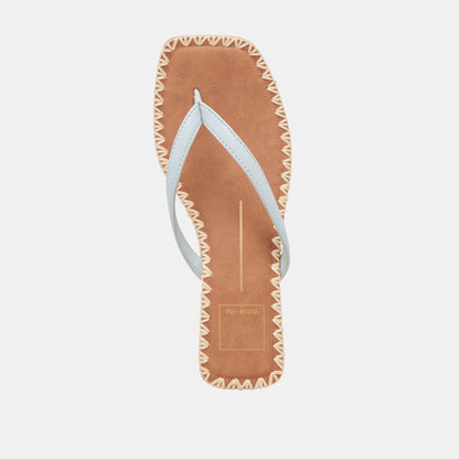 BARTY SANDALS ICE BLUE LEATHER Dolce Vita