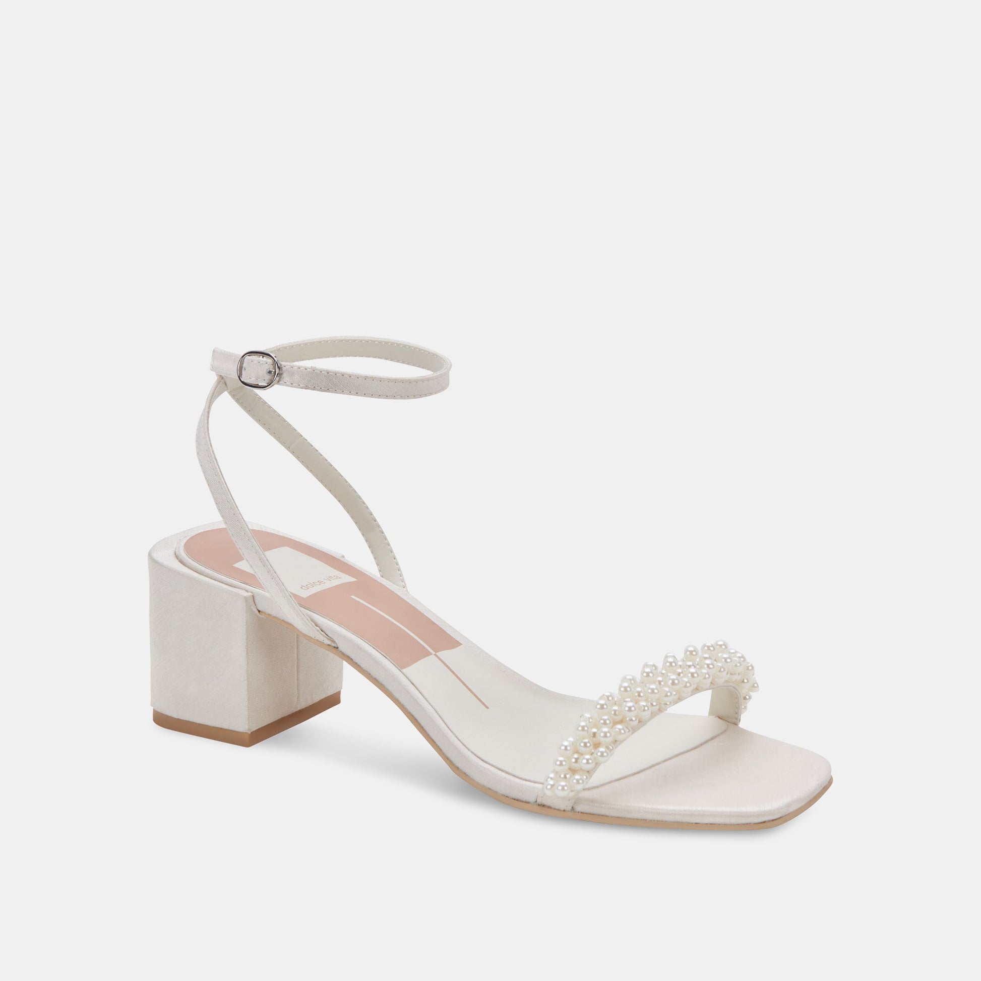 ZALIMA HEELS VANILLA PEARLS Dolce Vita