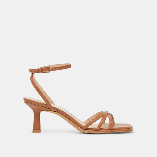 Manji Saddle Leather Heels Dolce Vita