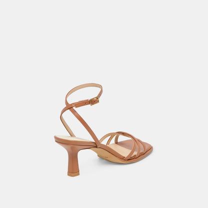 Manji Saddle Leather Heels Dolce Vita