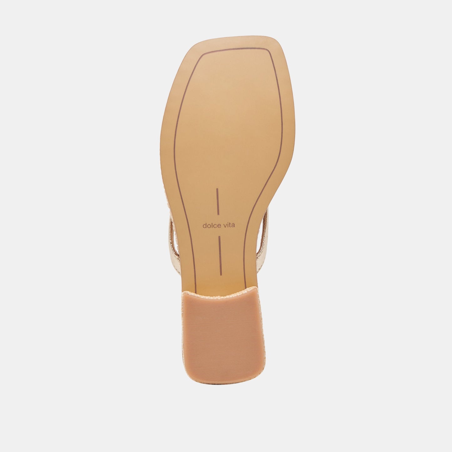 BARTY SANDALS GOLD METALLIC LEATHER Dolce Vita
