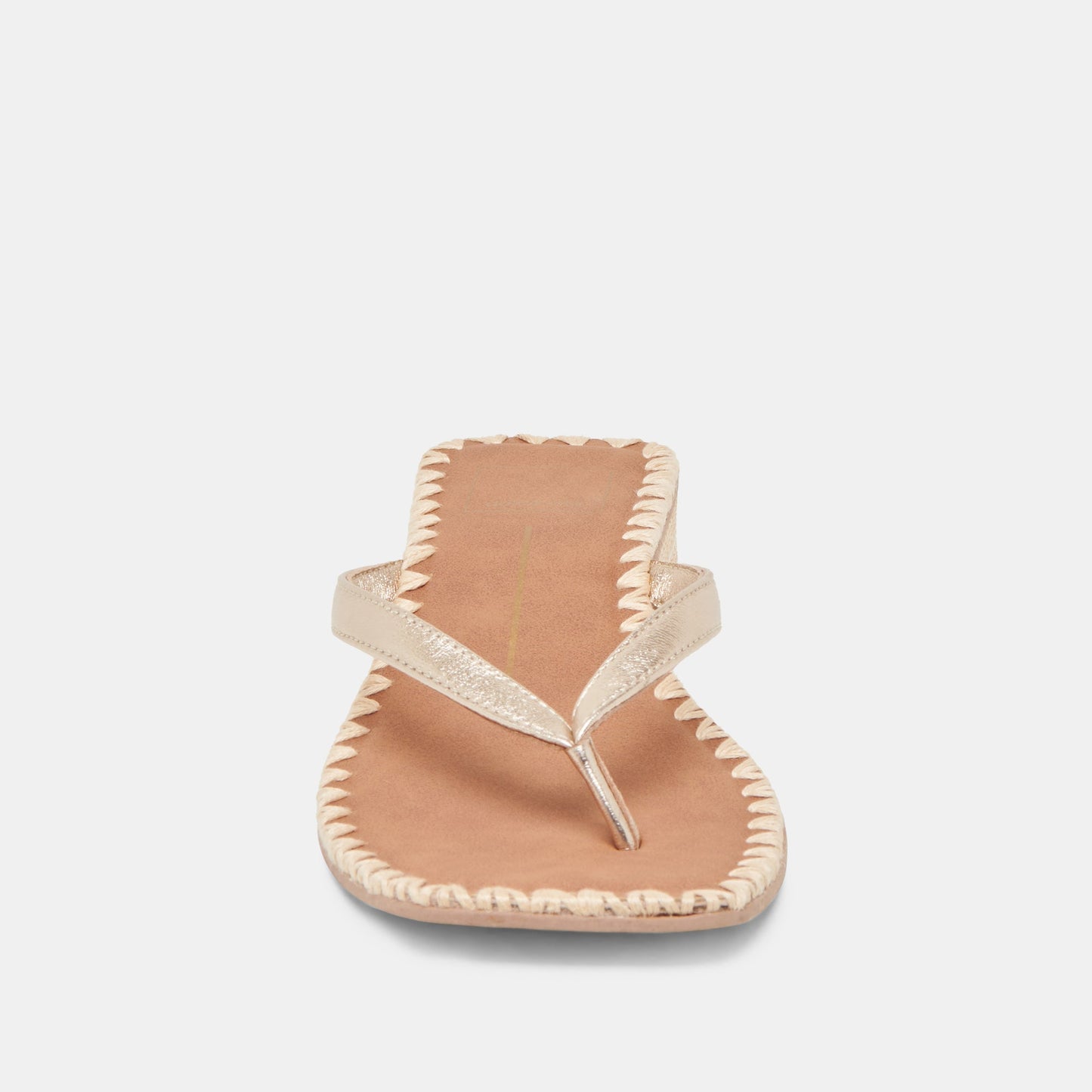 BARTY SANDALS GOLD METALLIC LEATHER Dolce Vita