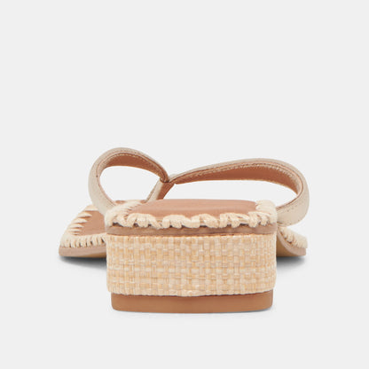 BARTY SANDALS GOLD METALLIC LEATHER Dolce Vita