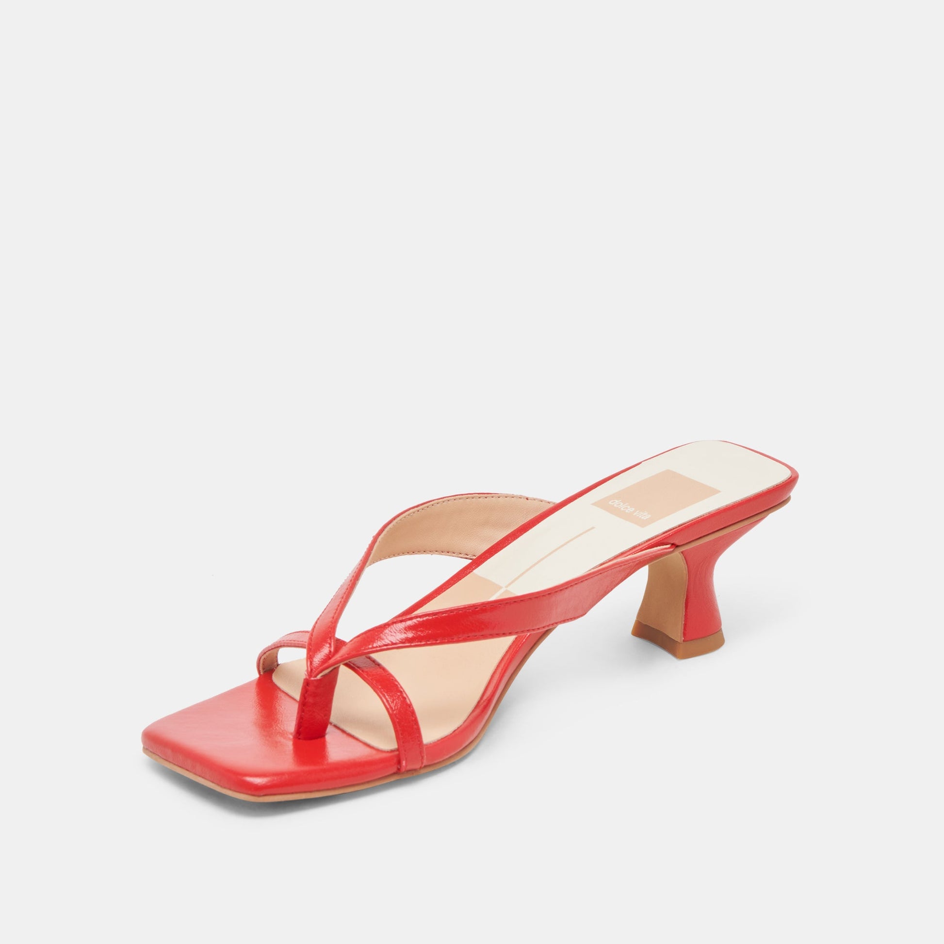 BREVEL WIDE HEELS CHILI LEATHER Dolce Vita