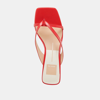 BREVEL WIDE HEELS CHILI LEATHER Dolce Vita