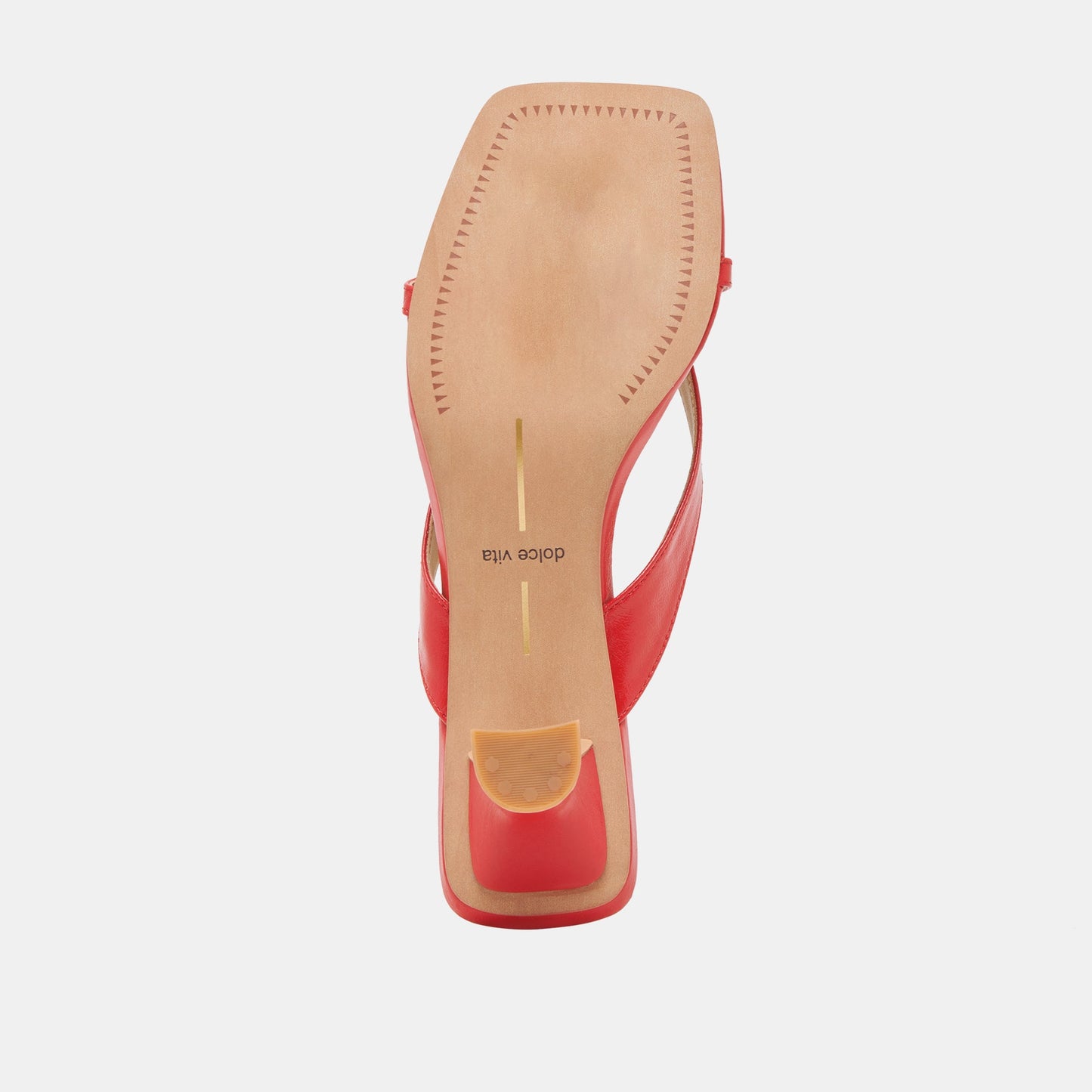 BREVEL WIDE HEELS CHILI LEATHER Dolce Vita