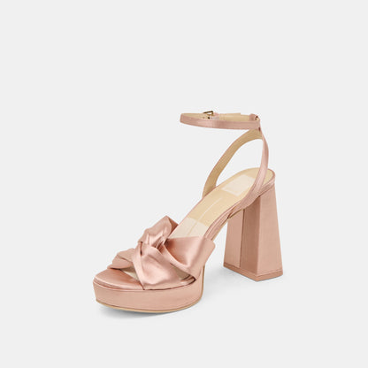 PARLO HEELS BLUSH SATIN Dolce Vita
