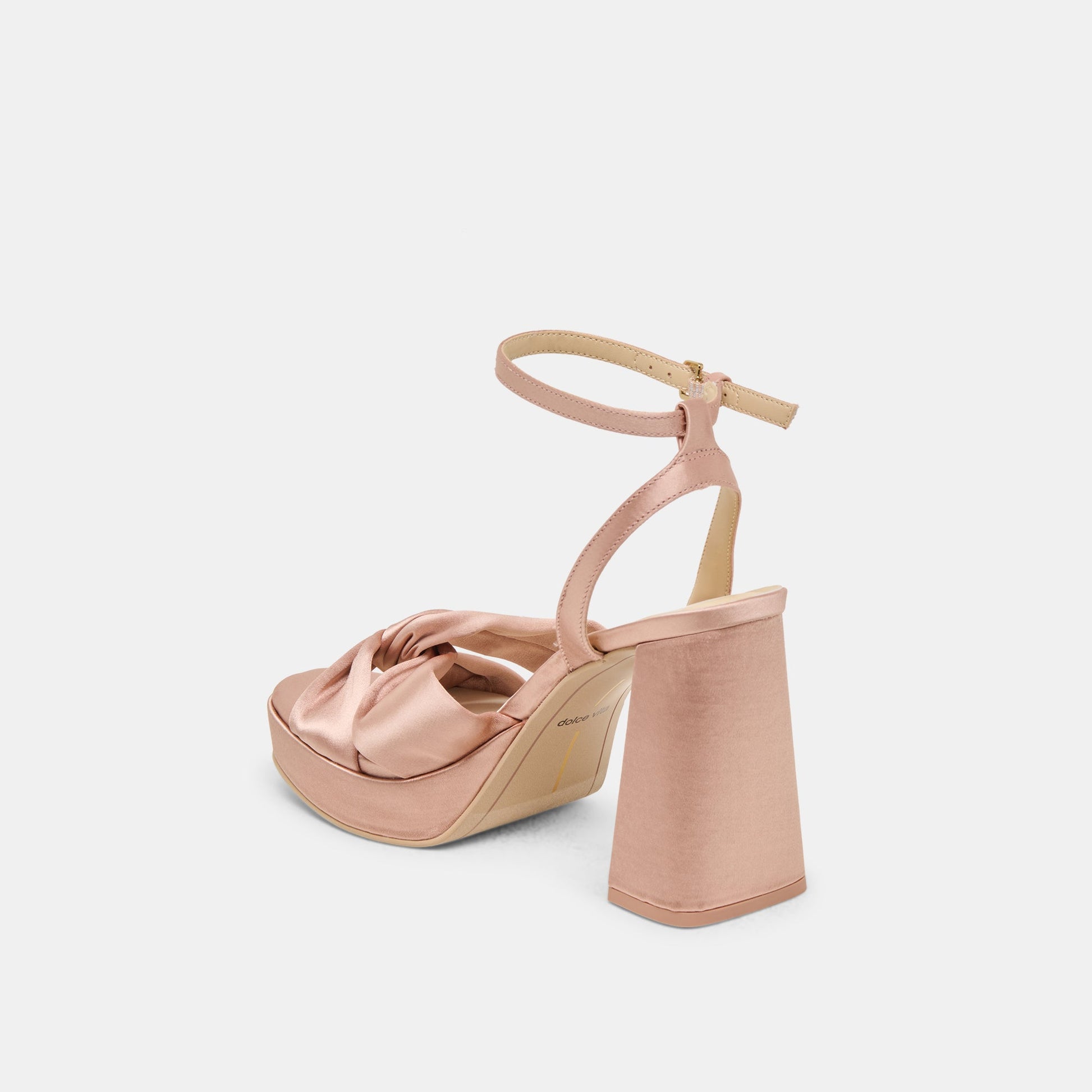 PARLO HEELS BLUSH SATIN Dolce Vita
