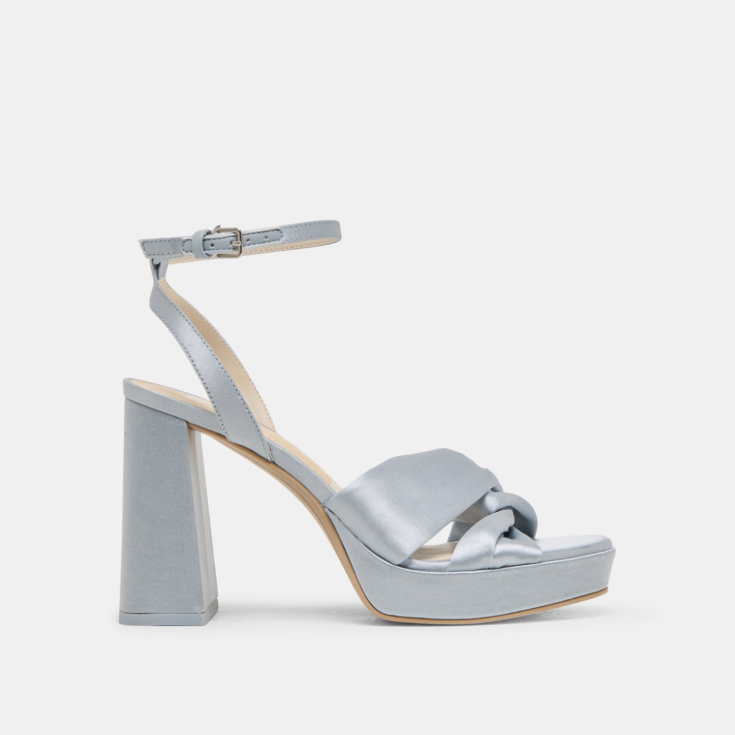PARLO HEELS LIGHT BLUE SATIN Dolce Vita