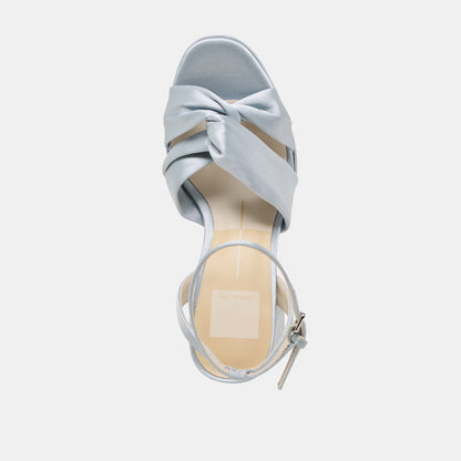PARLO HEELS LIGHT BLUE SATIN Dolce Vita