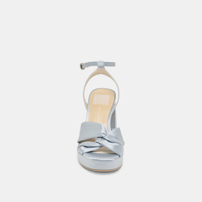 PARLO HEELS LIGHT BLUE SATIN Dolce Vita
