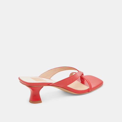 BREVEL HEELS CHILI LEATHER Dolce Vita