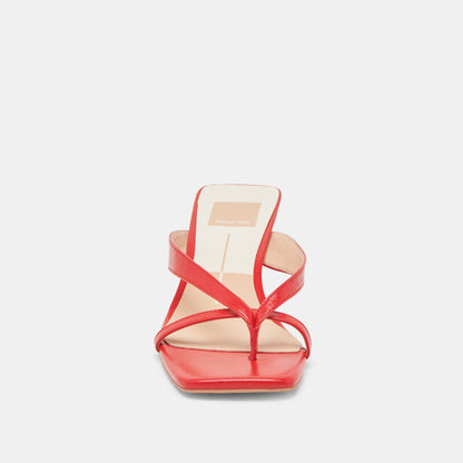 BREVEL HEELS CHILI LEATHER Dolce Vita