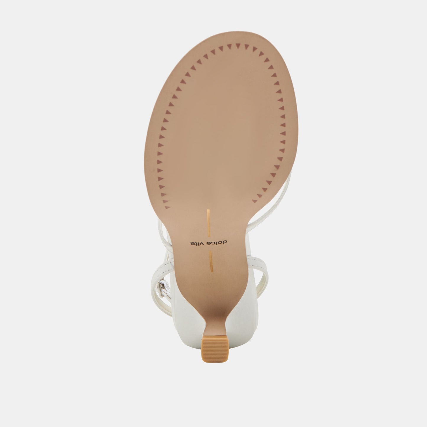 MORAH WIDE HEELS TRUE WHITE LEATHER Dolce Vita