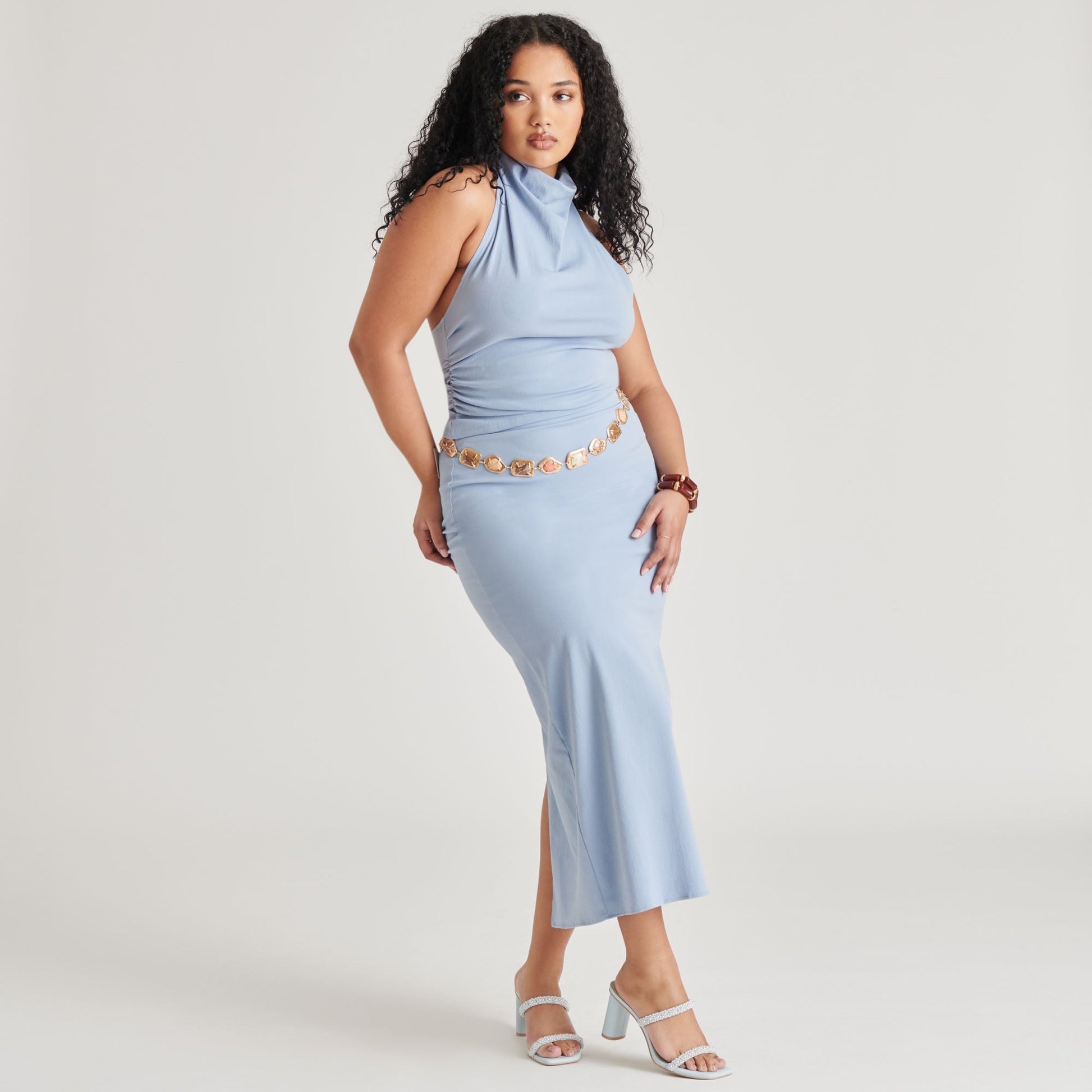 NOLAH PEARL HEELS ICE BLUE STELLA Dolce Vita