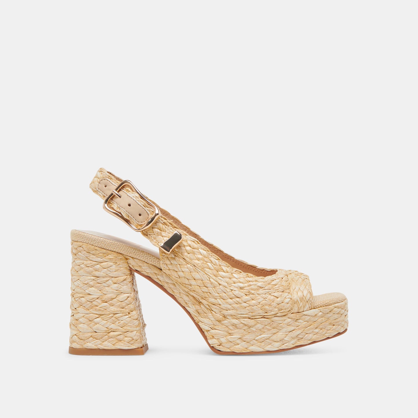 FLORES HEELS NATURAL RAFFIA Dolce Vita