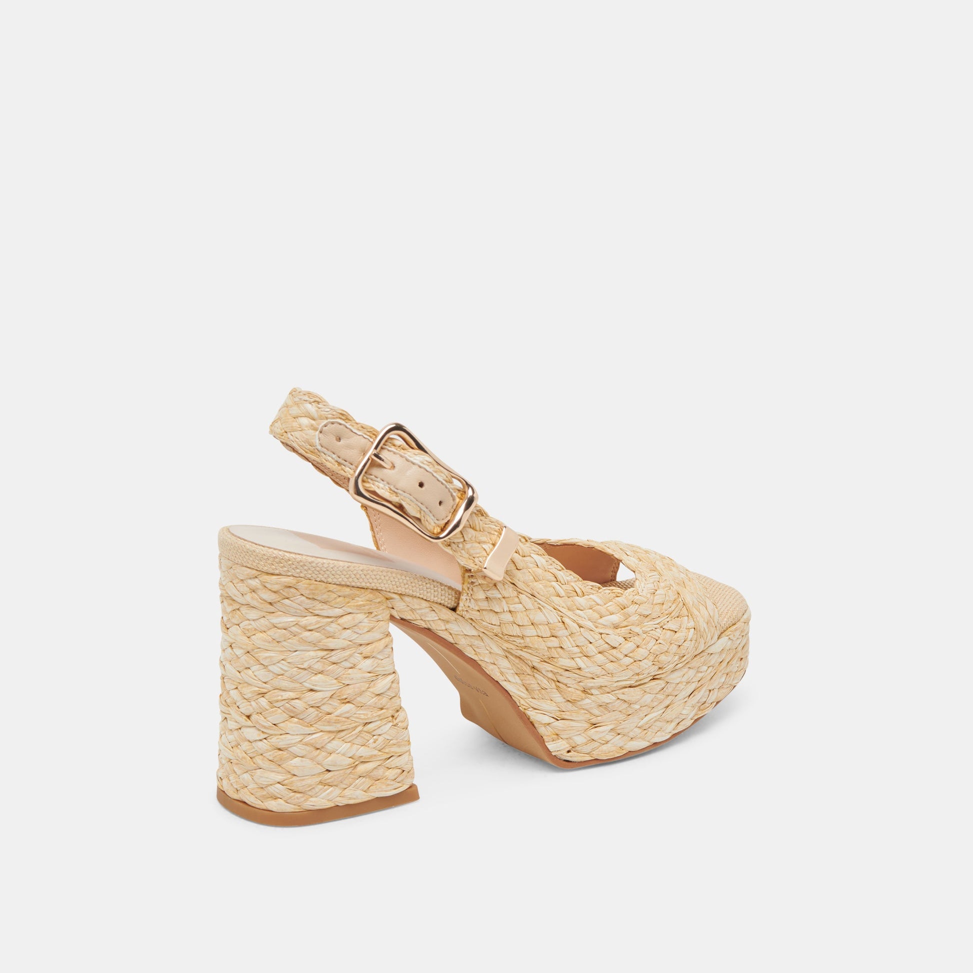 FLORES HEELS NATURAL RAFFIA Dolce Vita