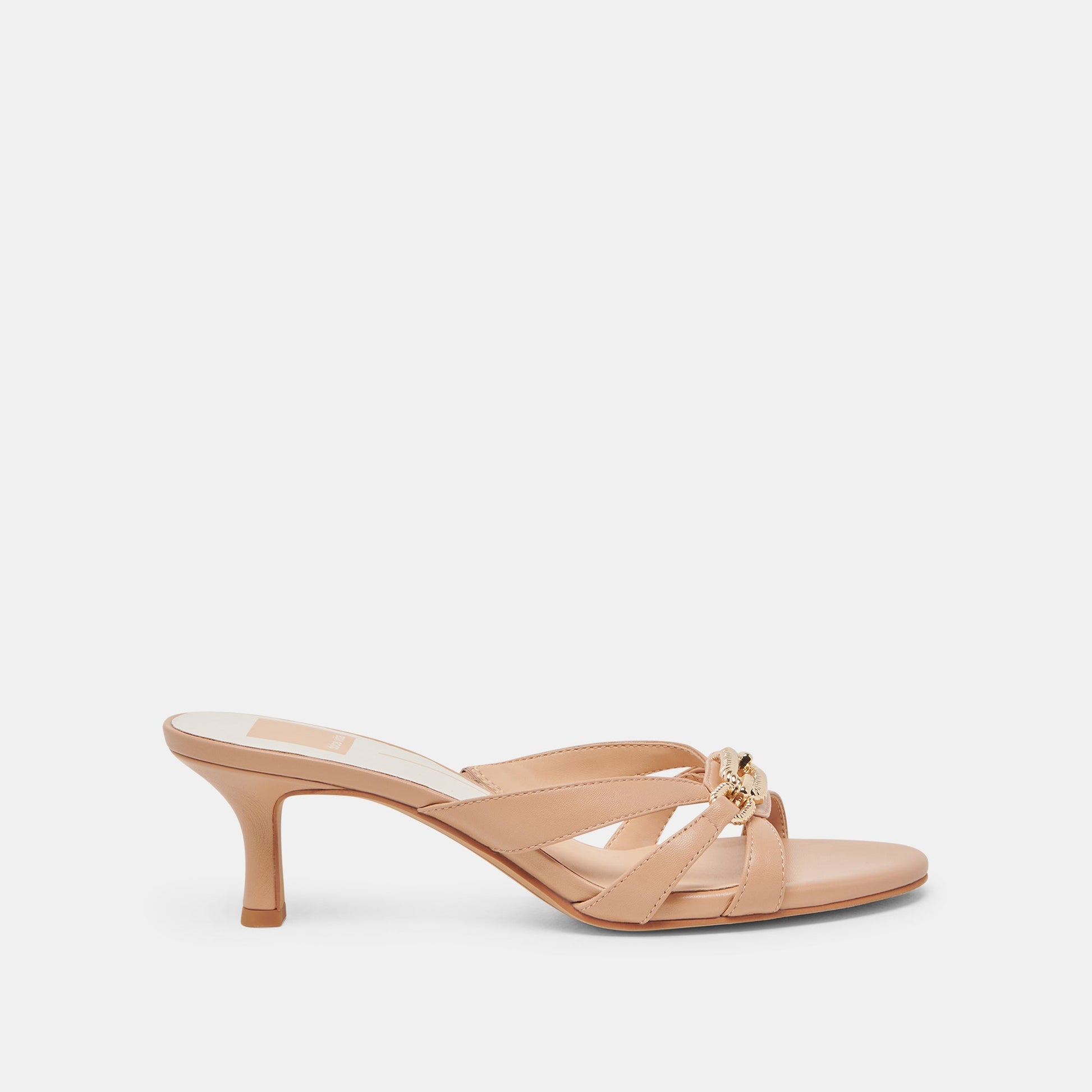 LERAH HEELS CAFE EMBOSSED LEATHER Dolce Vita