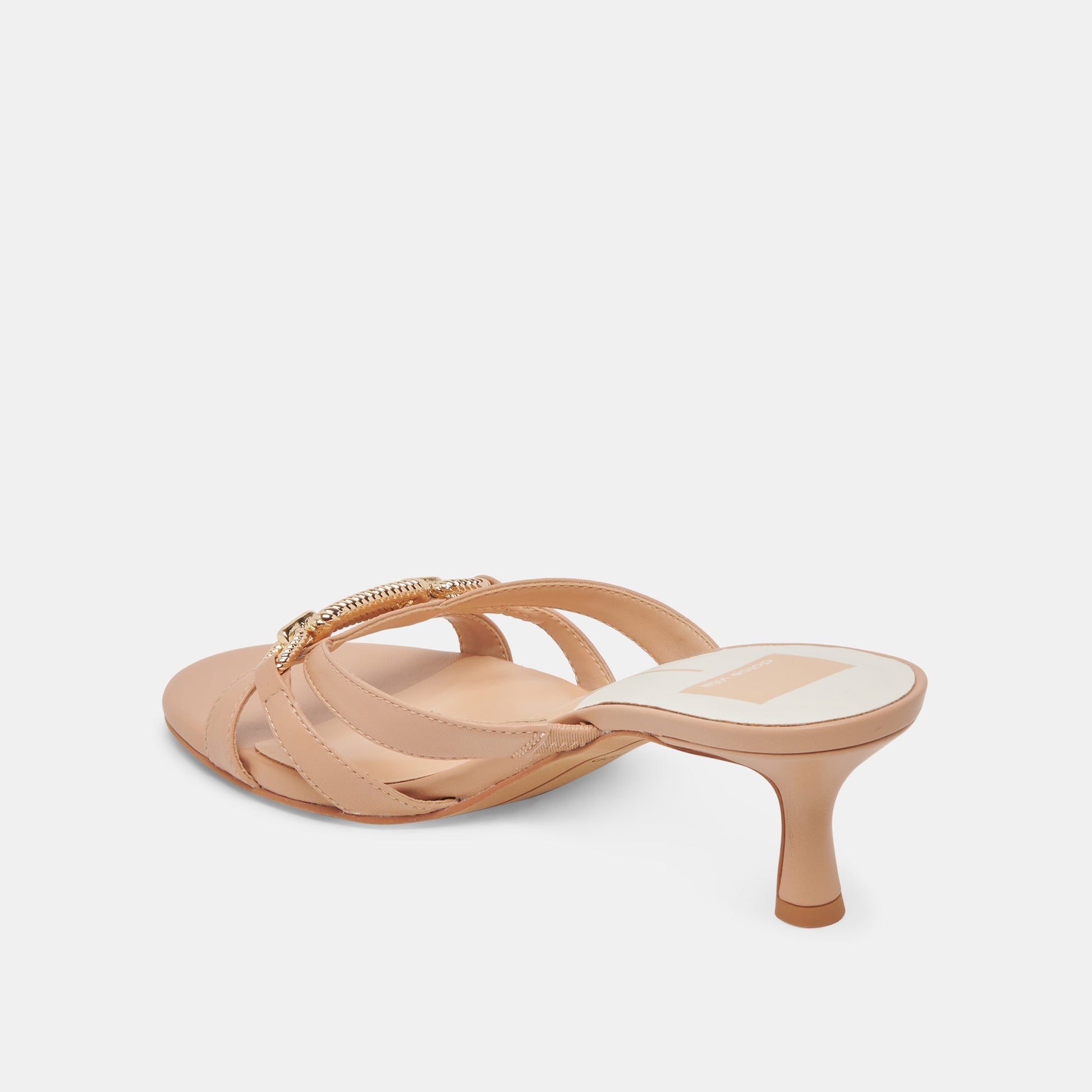 LERAH HEELS CAFE EMBOSSED LEATHER Dolce Vita