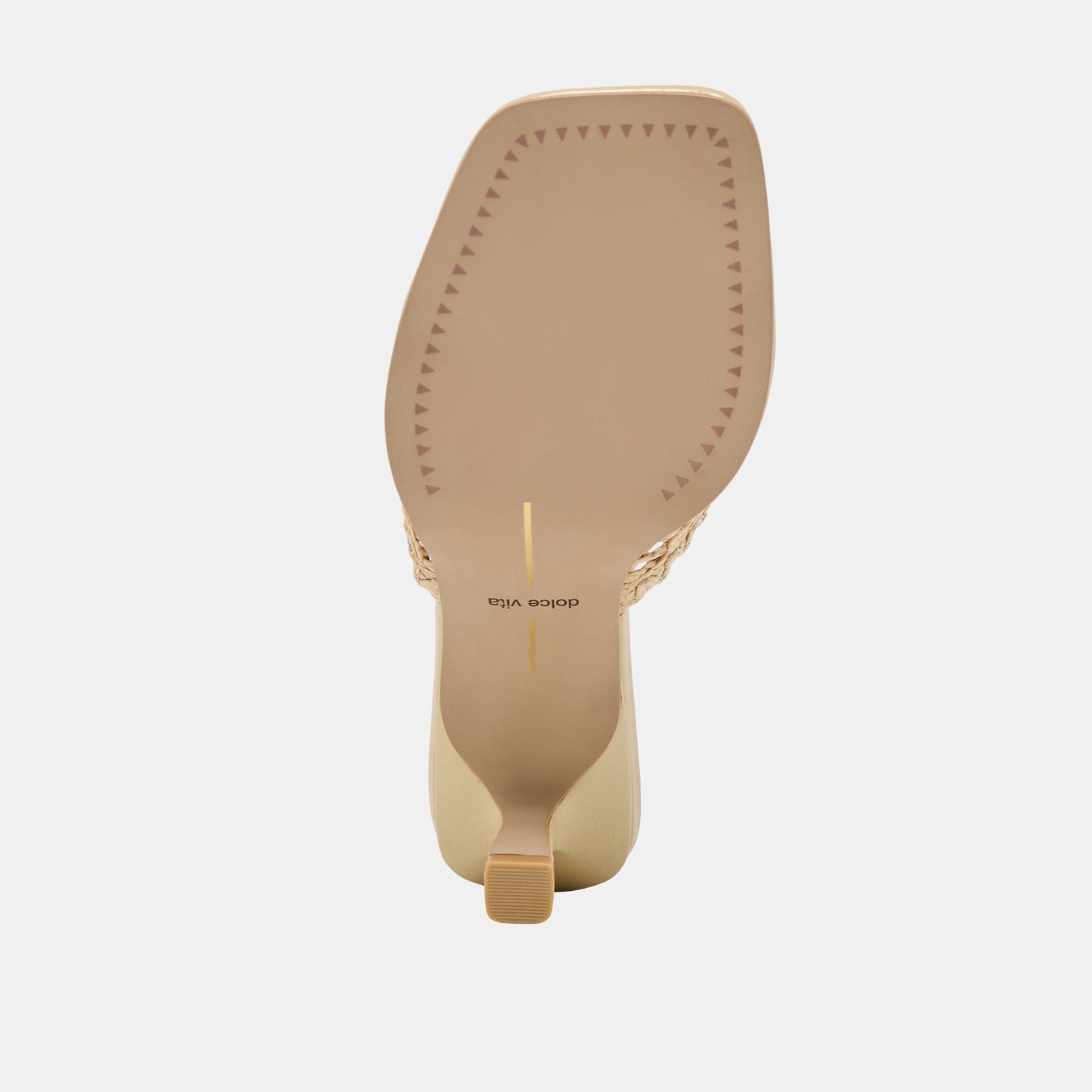 MAYLAH HEELS LIGHT GOLD MACRAME Dolce Vita