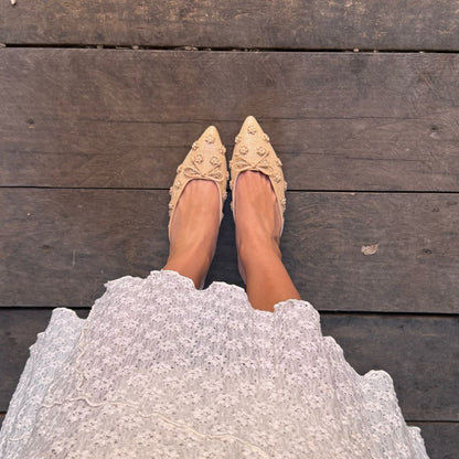 CAMILO HEELS LT NATURAL RAFFIA Dolce Vita