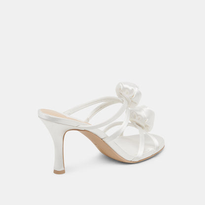 LINZY HEELS TRUE WHITE SATIN Dolce Vita
