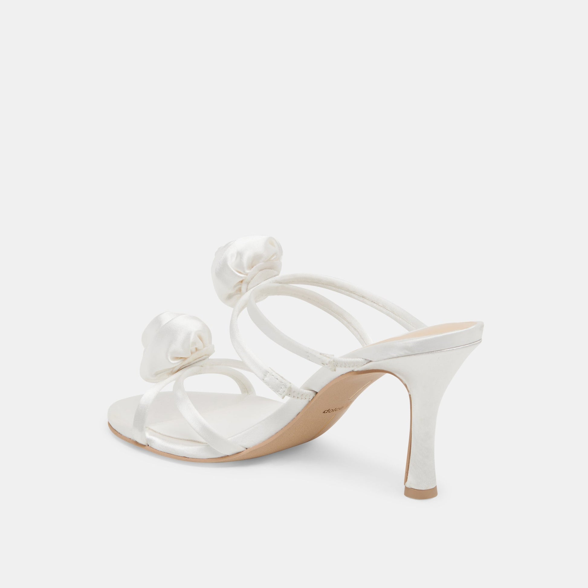 LINZY HEELS TRUE WHITE SATIN Dolce Vita
