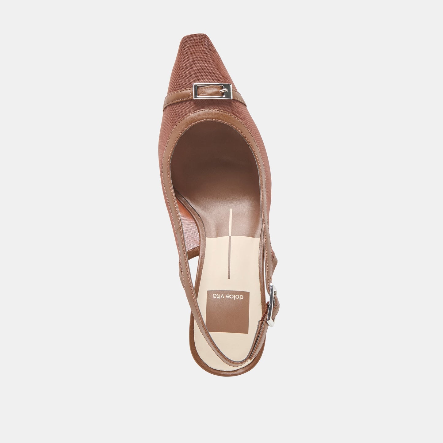 Lorine Espresso Mesh Heels Dolce Vita