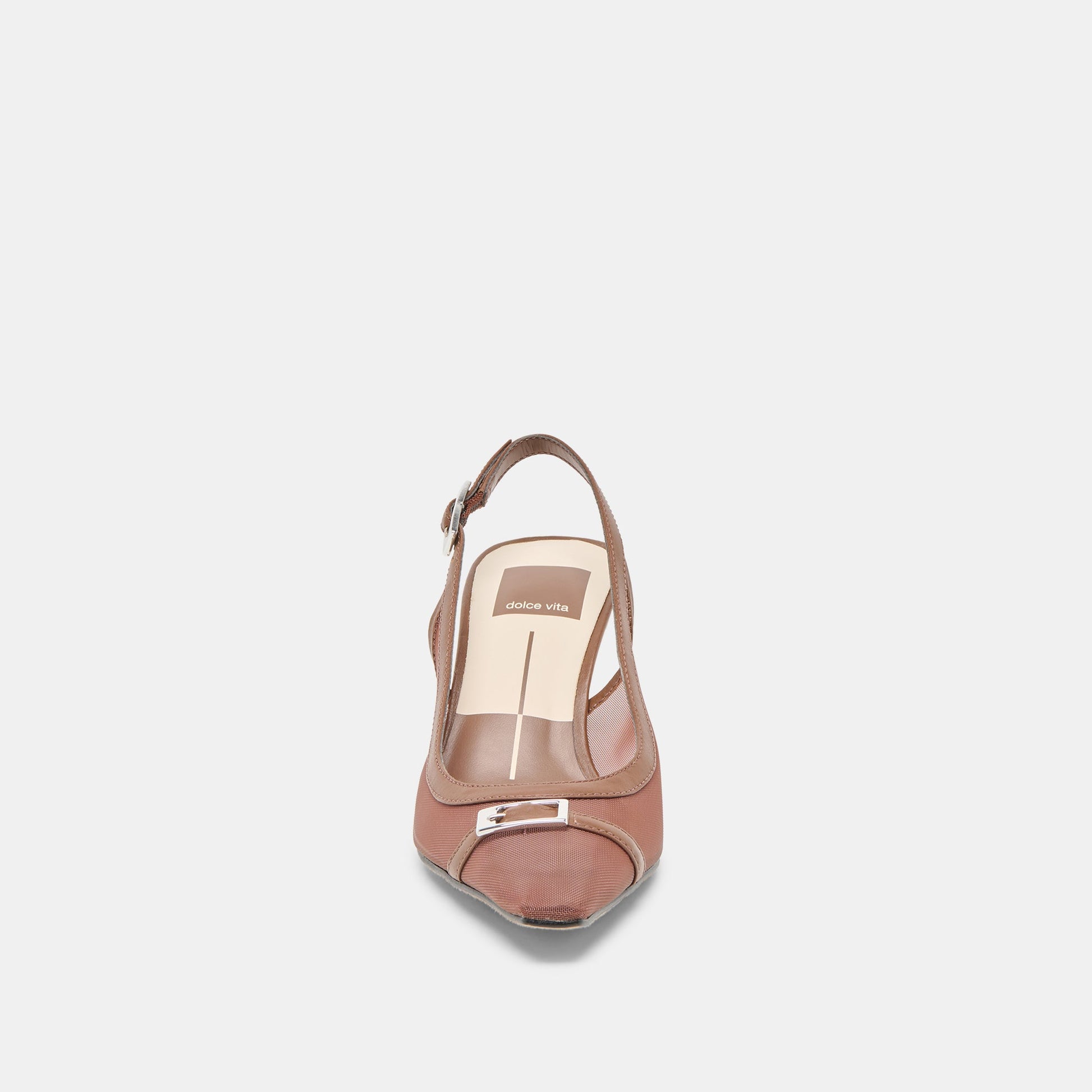 Lorine Espresso Mesh Heels Dolce Vita