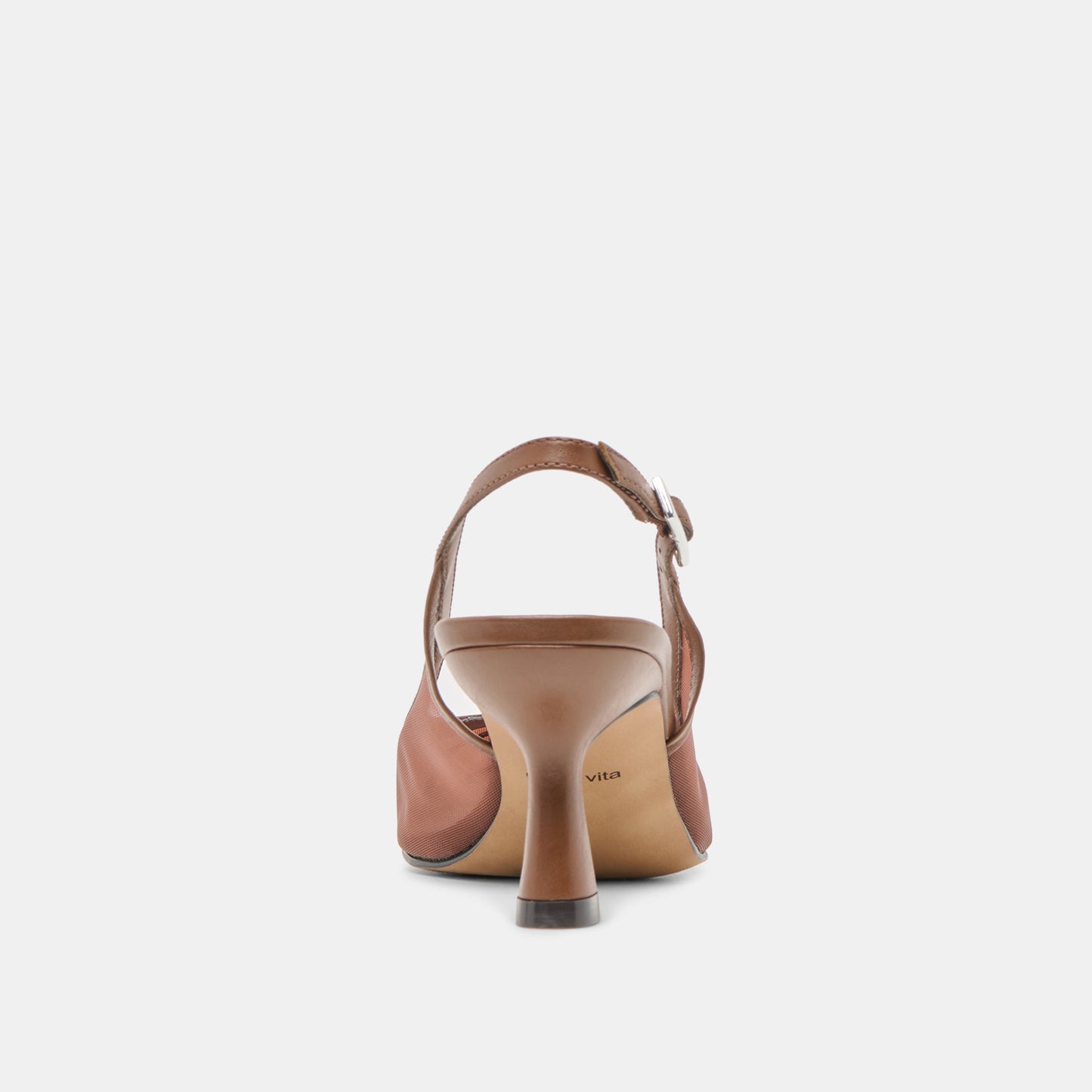 Lorine Espresso Mesh Heels Dolce Vita