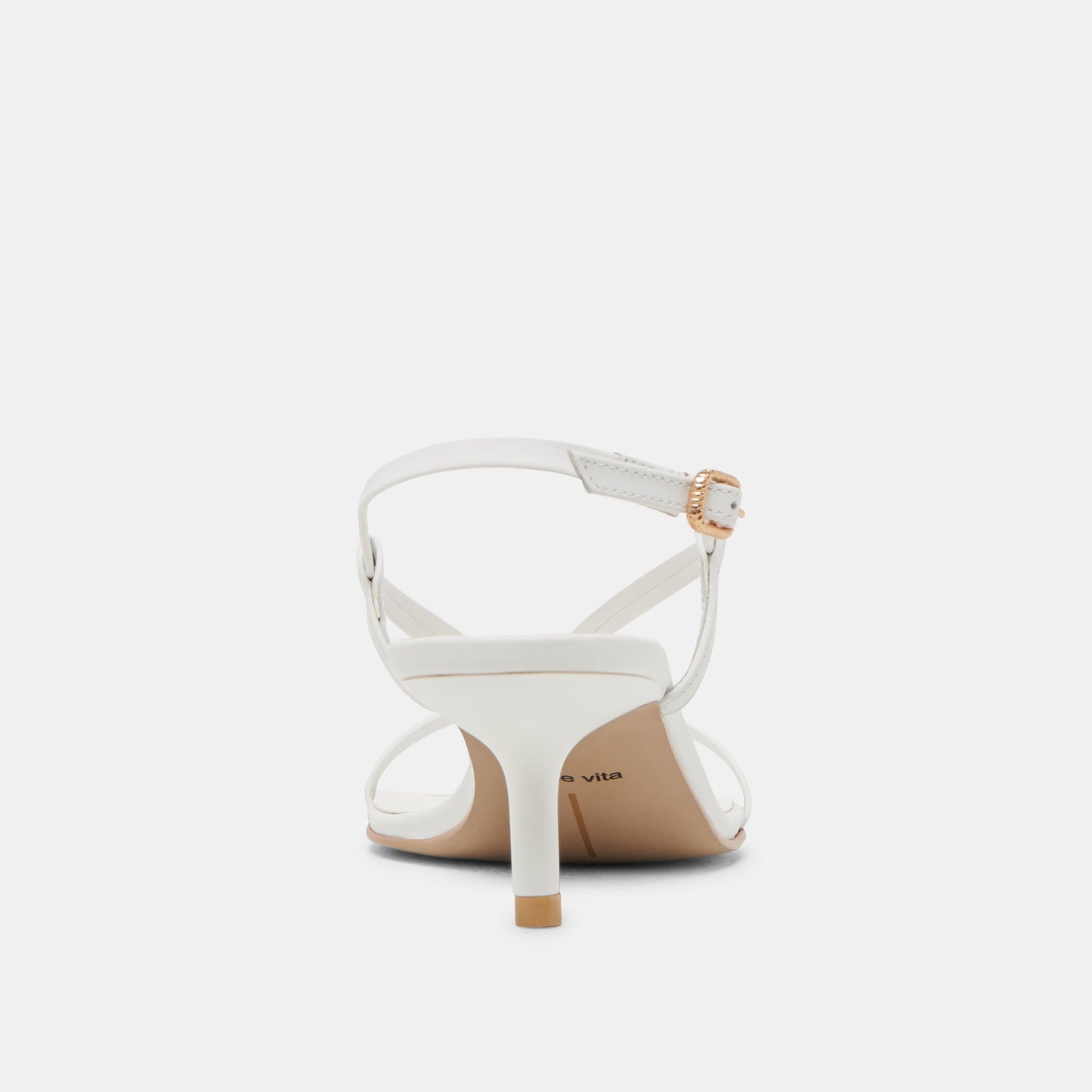 LAURY HEELS TRUE WHITE LEATHER Dolce Vita