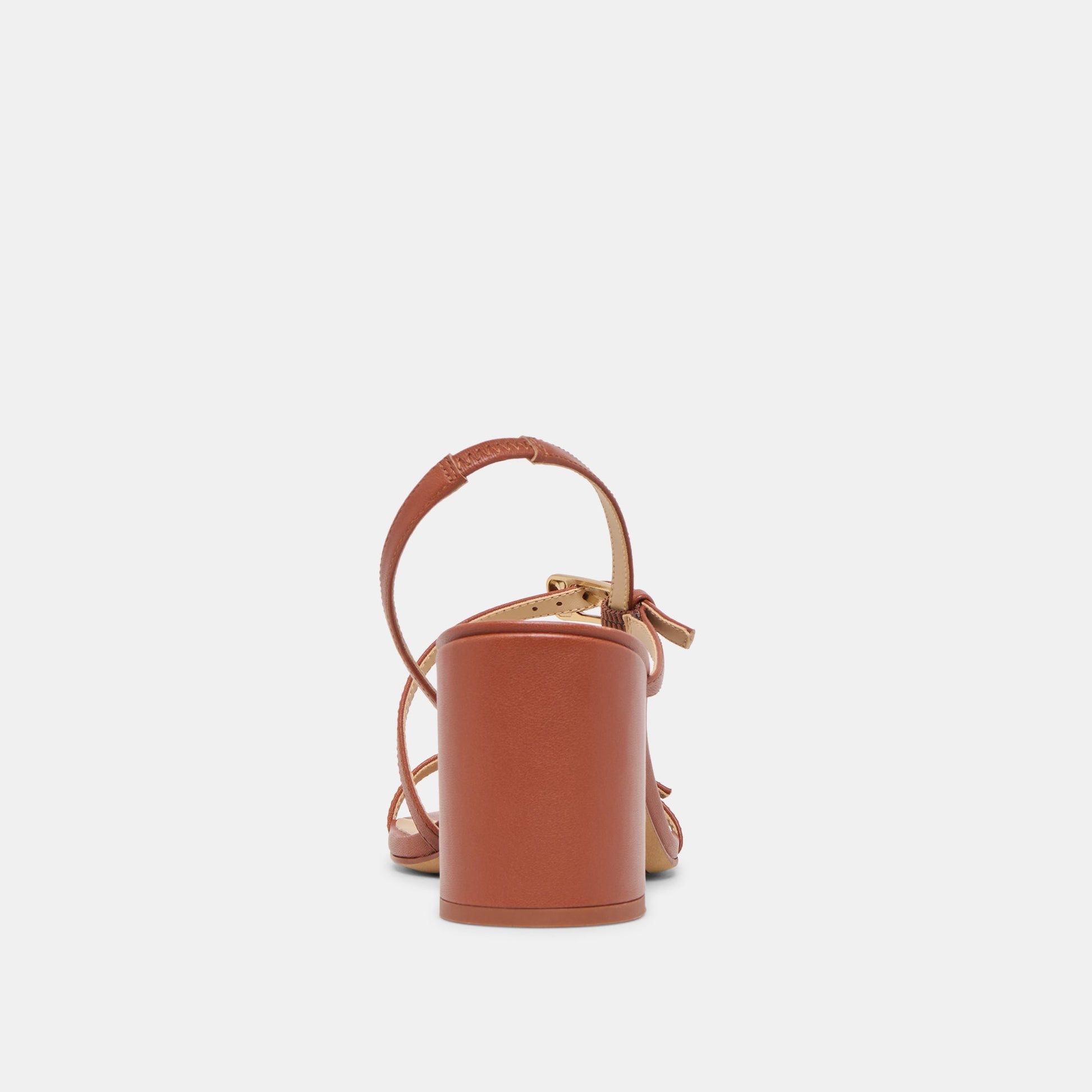Faye Cognac Leather Heels Dolce Vita