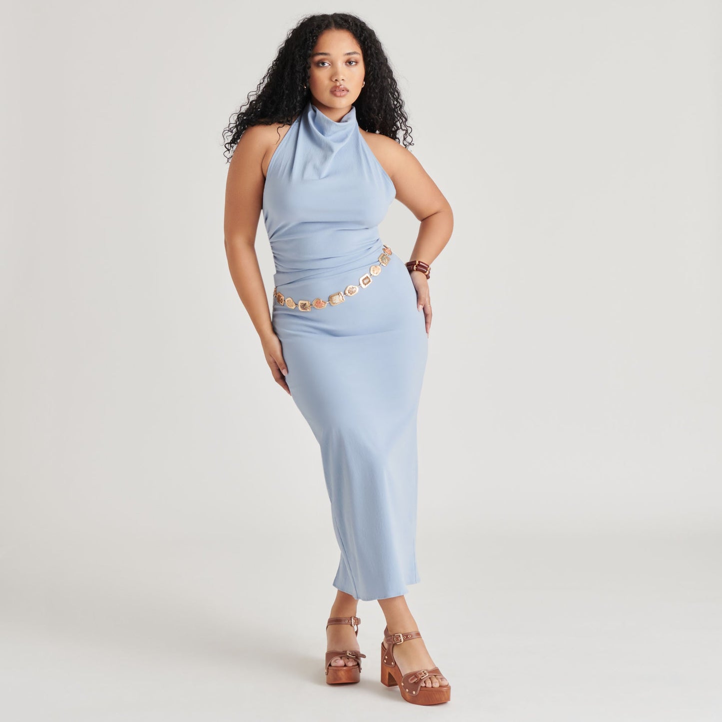 YANDY HEELS COGNAC LEATHER Dolce Vita