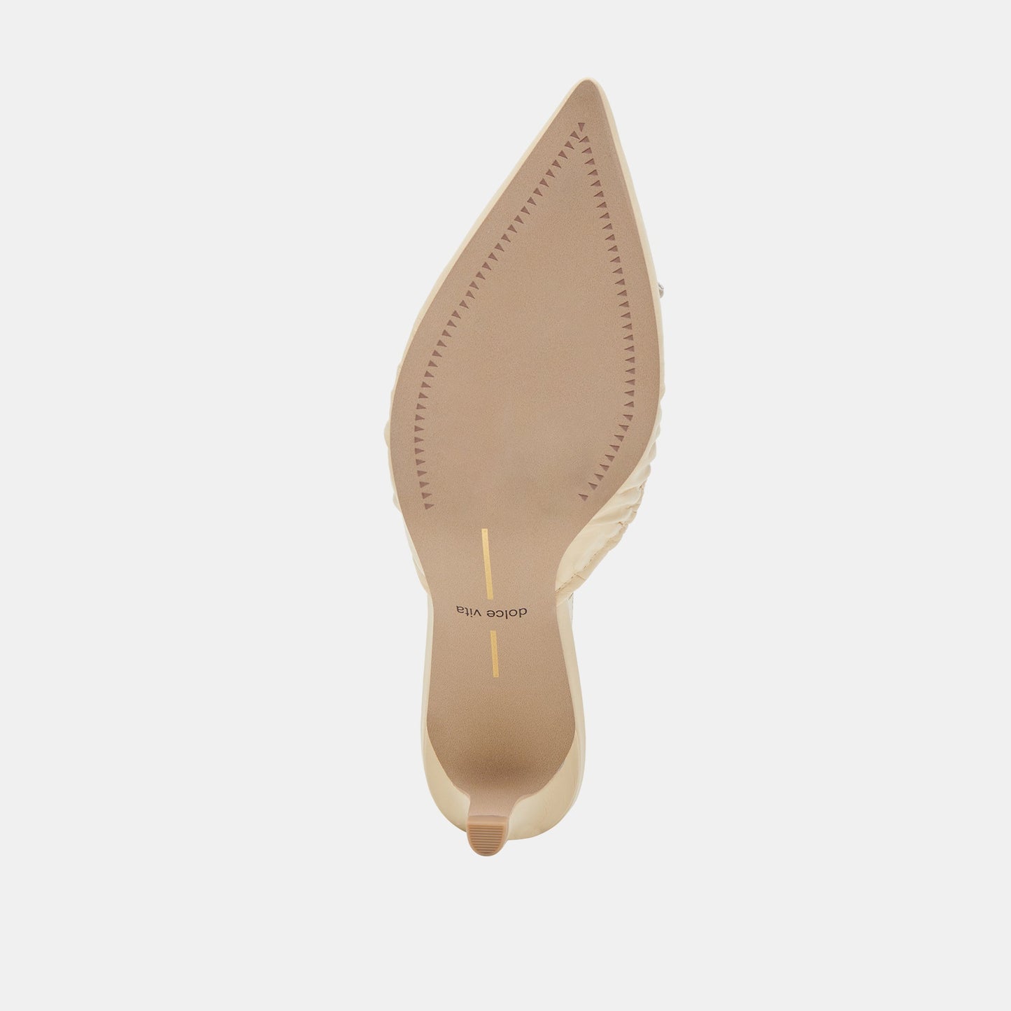 KAIRI MID HEELS LIGHT YELLOW CRINKLE PATENT Dolce Vita