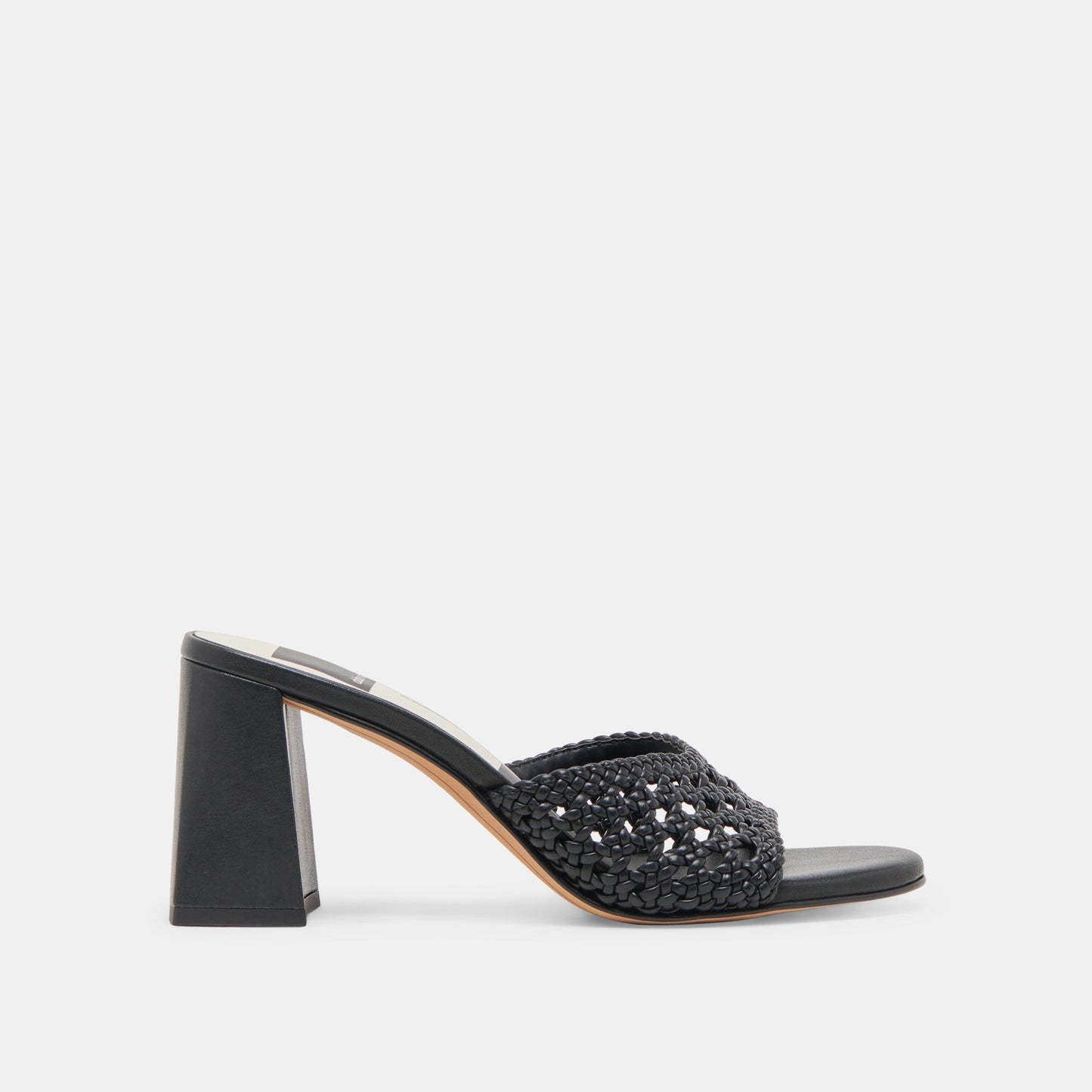 MARGOE HEELS BLACK WOVEN STELLA Dolce Vita
