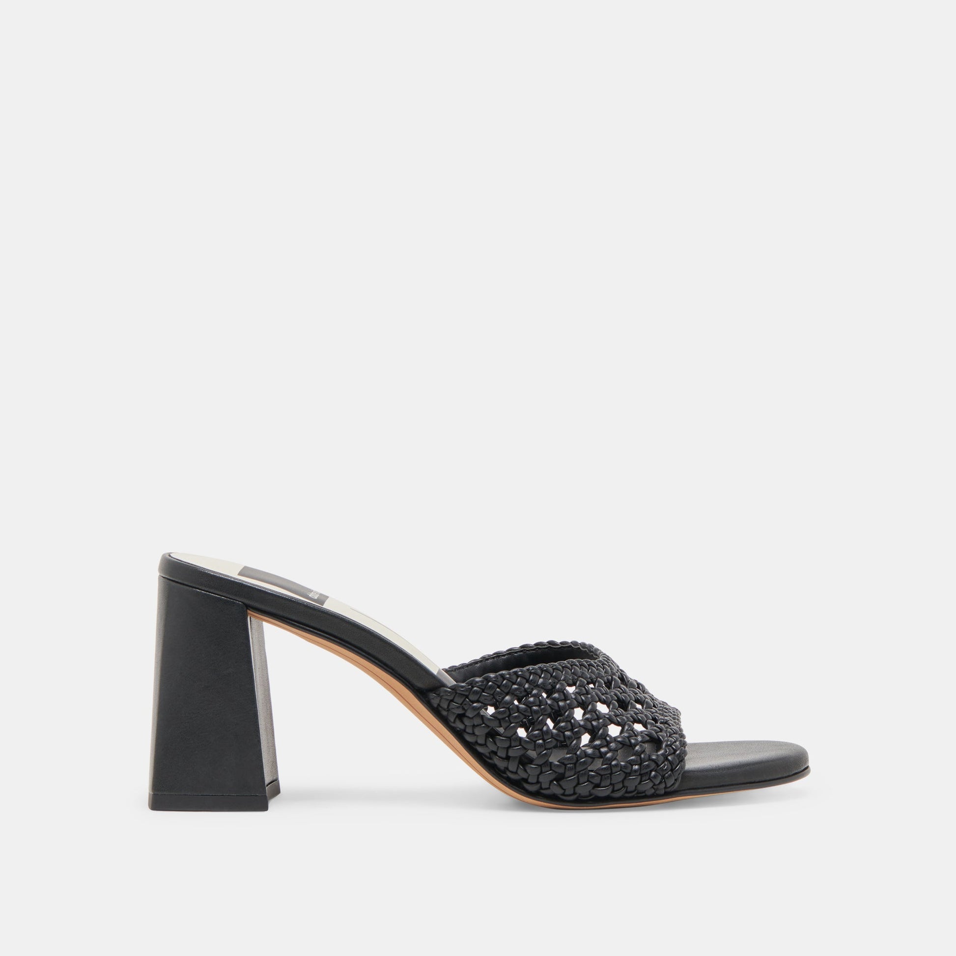 MARGOE HEELS BLACK WOVEN STELLA Dolce Vita