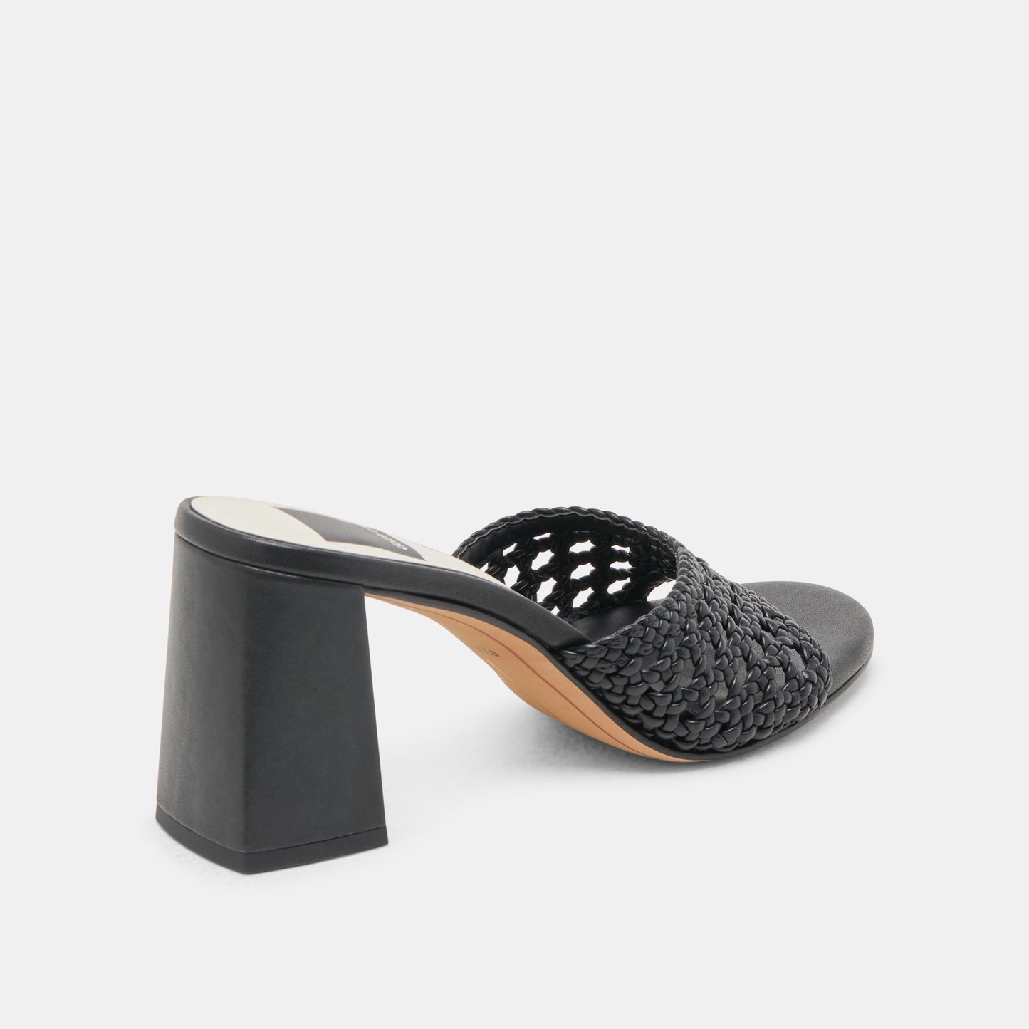 MARGOE HEELS BLACK WOVEN STELLA Dolce Vita