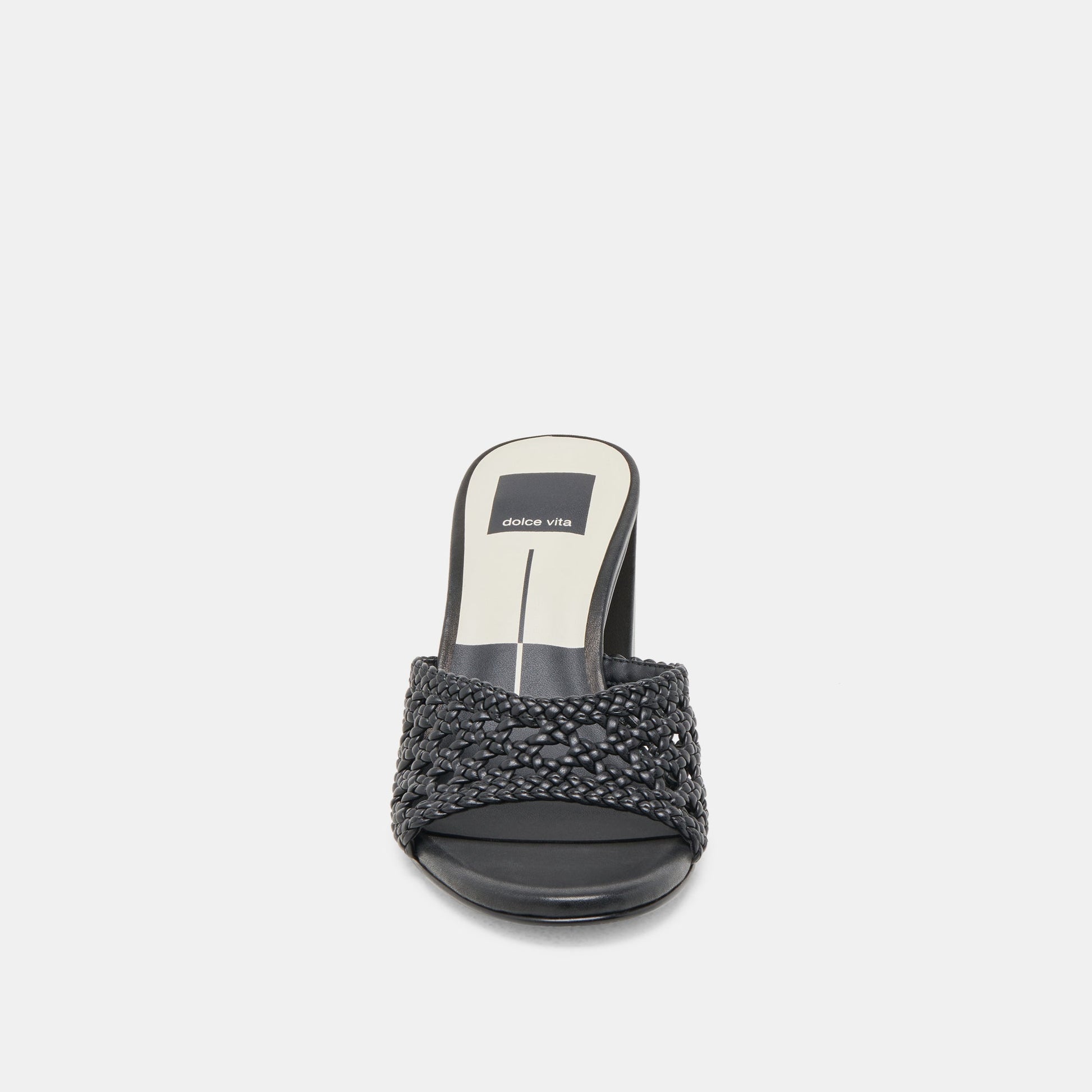MARGOE HEELS BLACK WOVEN STELLA Dolce Vita