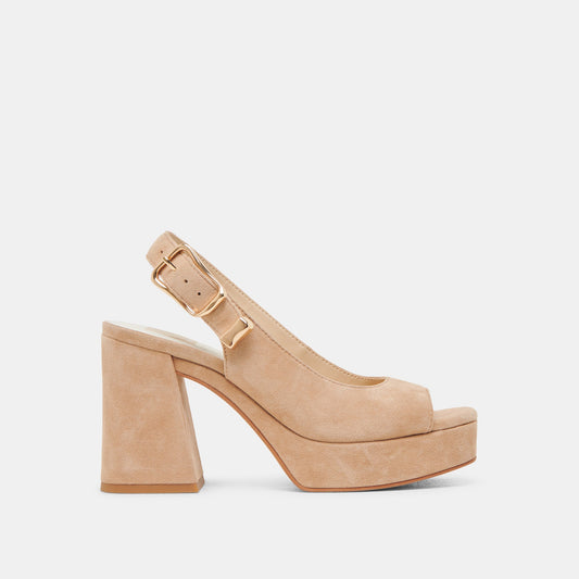 FLORES HEELS BAMBOO SUEDE Dolce Vita