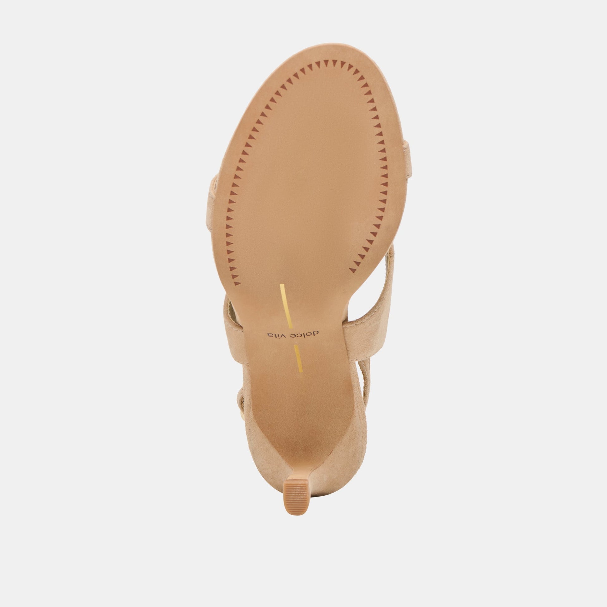 Izela Bamboo Suede Heels Dolce Vita