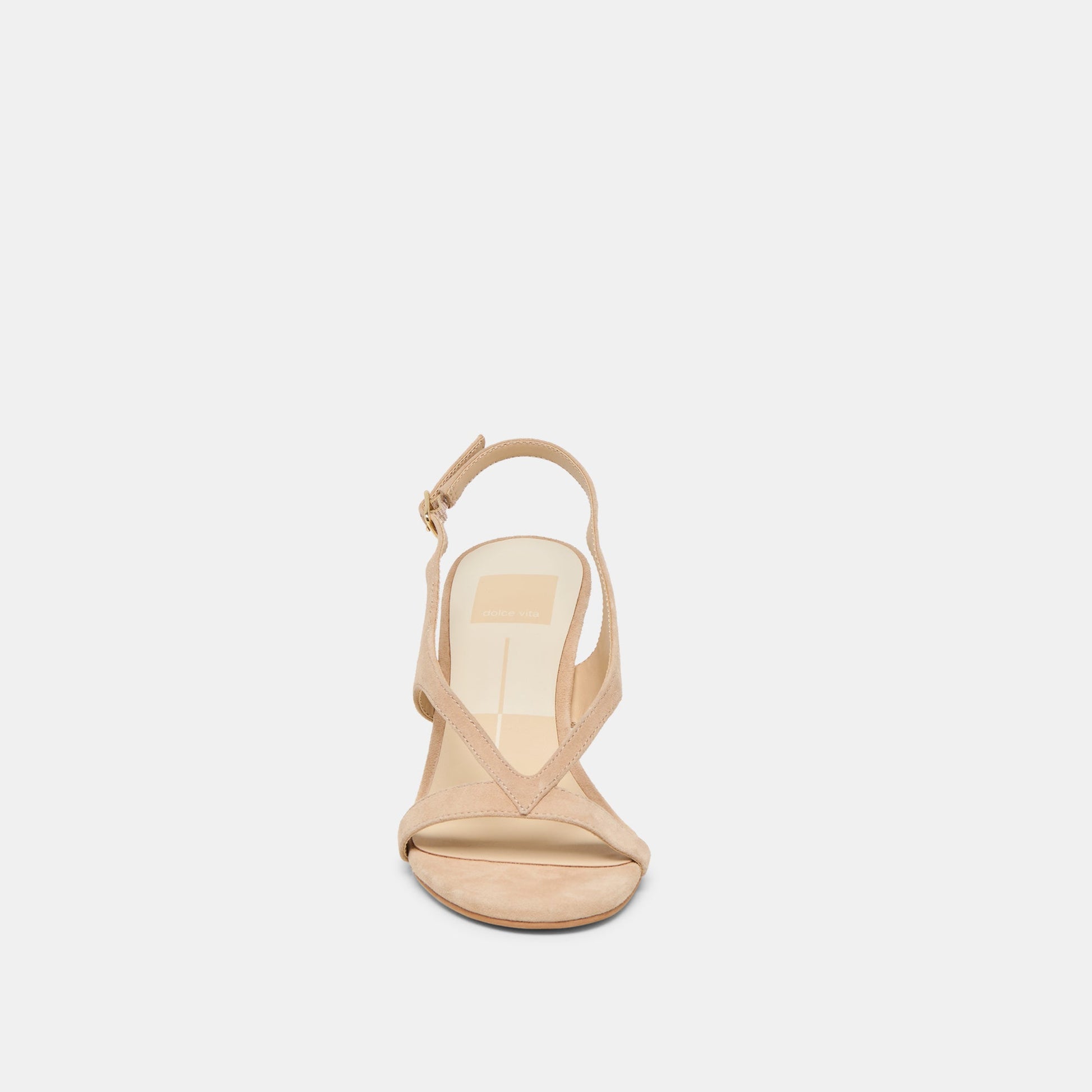 Izela Bamboo Suede Heels Dolce Vita