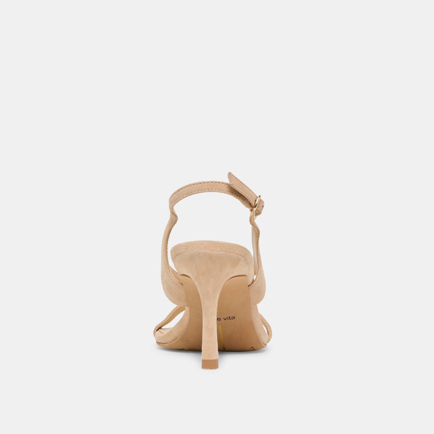 Izela Bamboo Suede Heels Dolce Vita