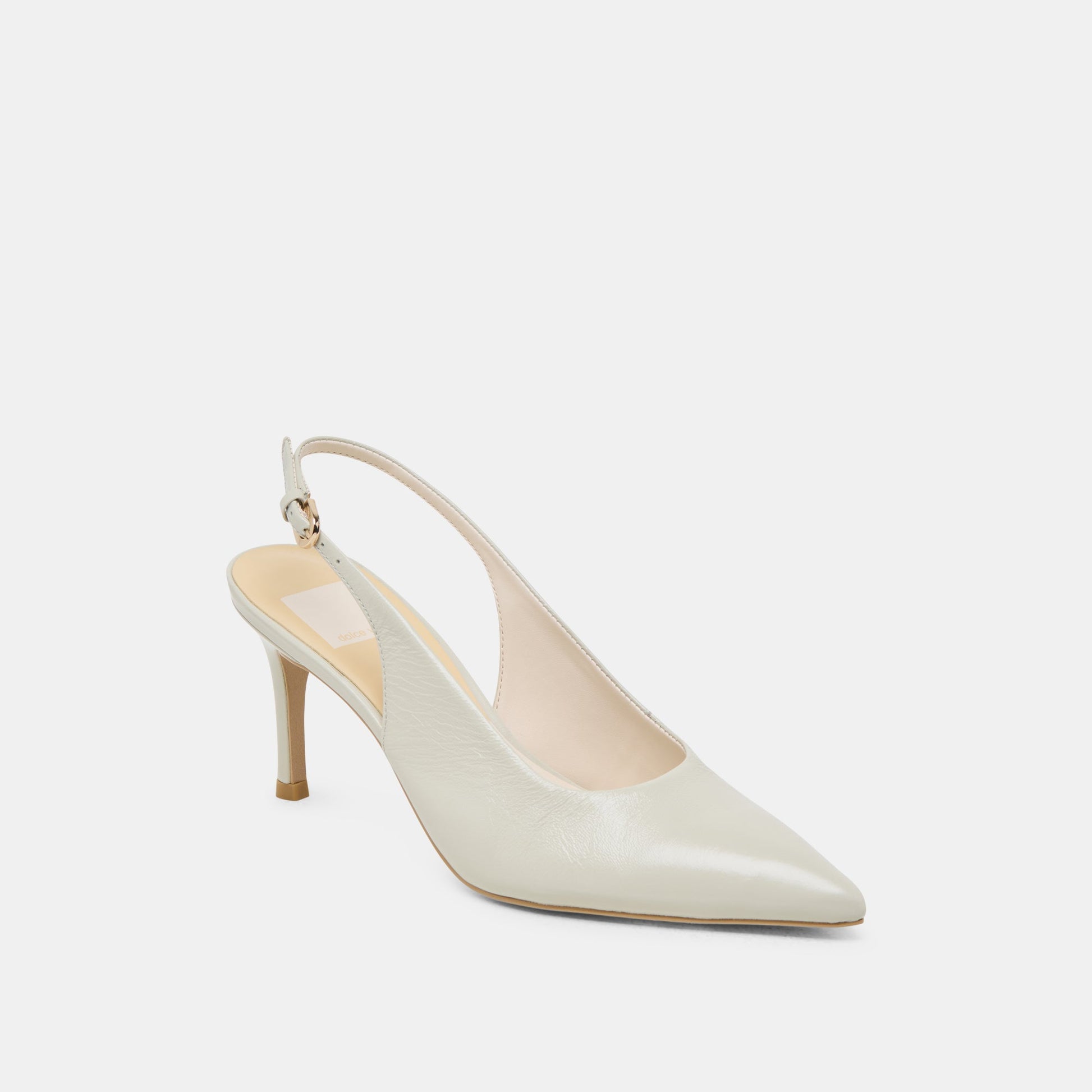 ELASI HEELS LIGHT SAGE LEATHER Dolce Vita