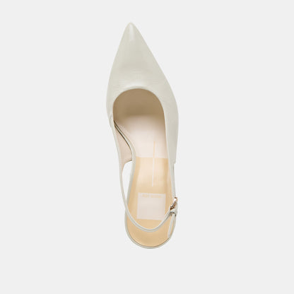 ELASI HEELS LIGHT SAGE LEATHER Dolce Vita