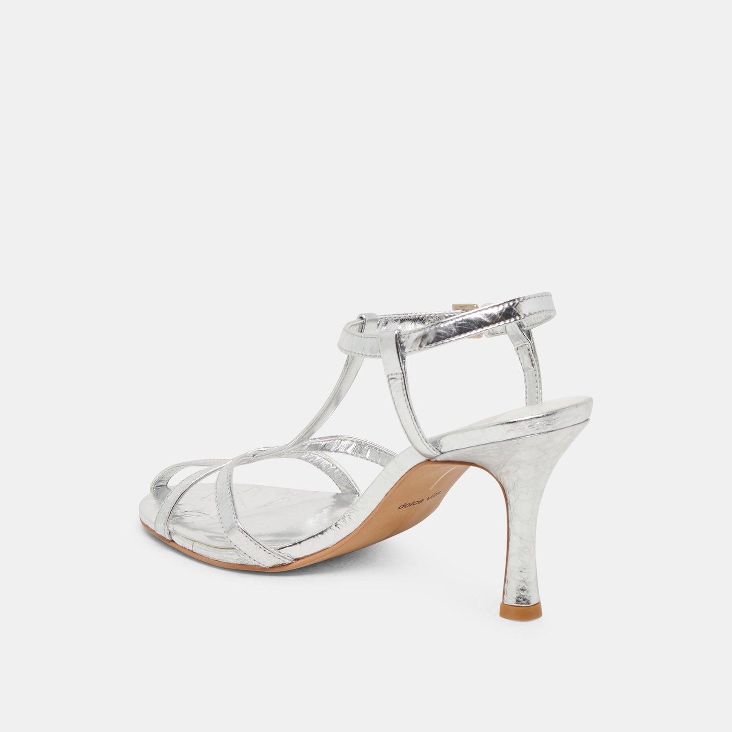 LIANE HEELS SILVER DISTRESSED LEATHER Dolce Vita
